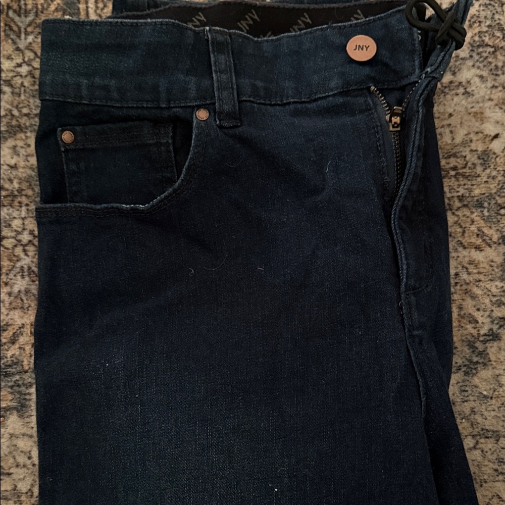Jones New York Dark Blue Boot Cut Jeans